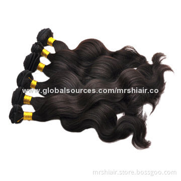 22-inch Natural Color Body Wave Indian Virgin Hair